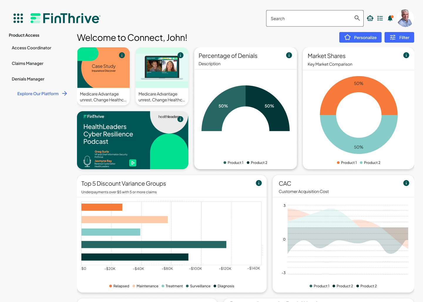FinThrive Connect Redesign